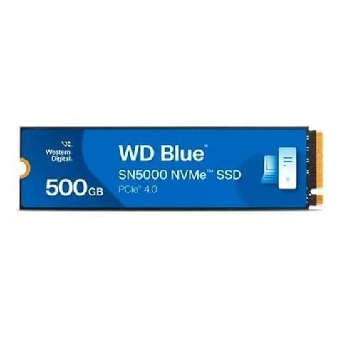 Ổ cứng SSD Western Digital Blue SN5000 500GB | PCIe Gen4 x4 NVMe, M.2 2280 (WDS500G4B0E) - Ảnh 1