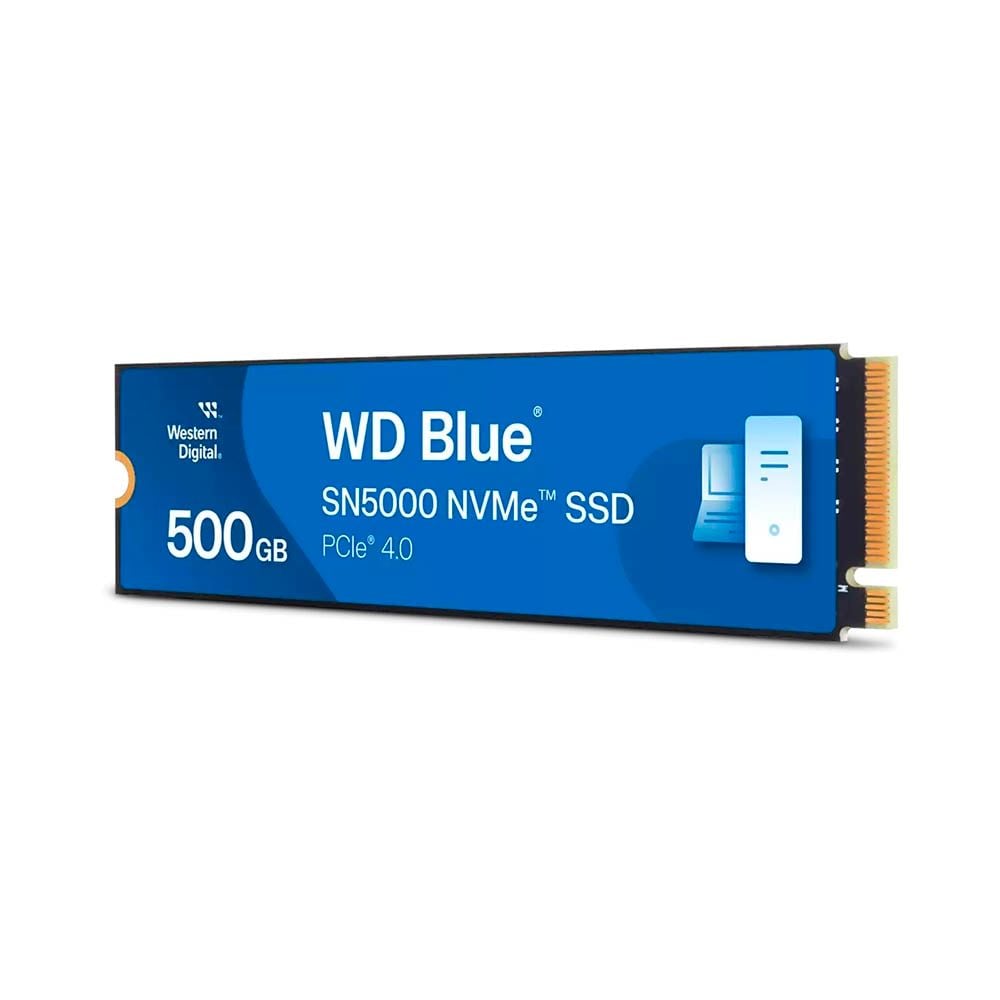 Ổ cứng SSD Western Digital Blue SN5000 500GB | PCIe Gen4 x4 NVMe, M.2 2280 (WDS500G4B0E) - Ảnh 2