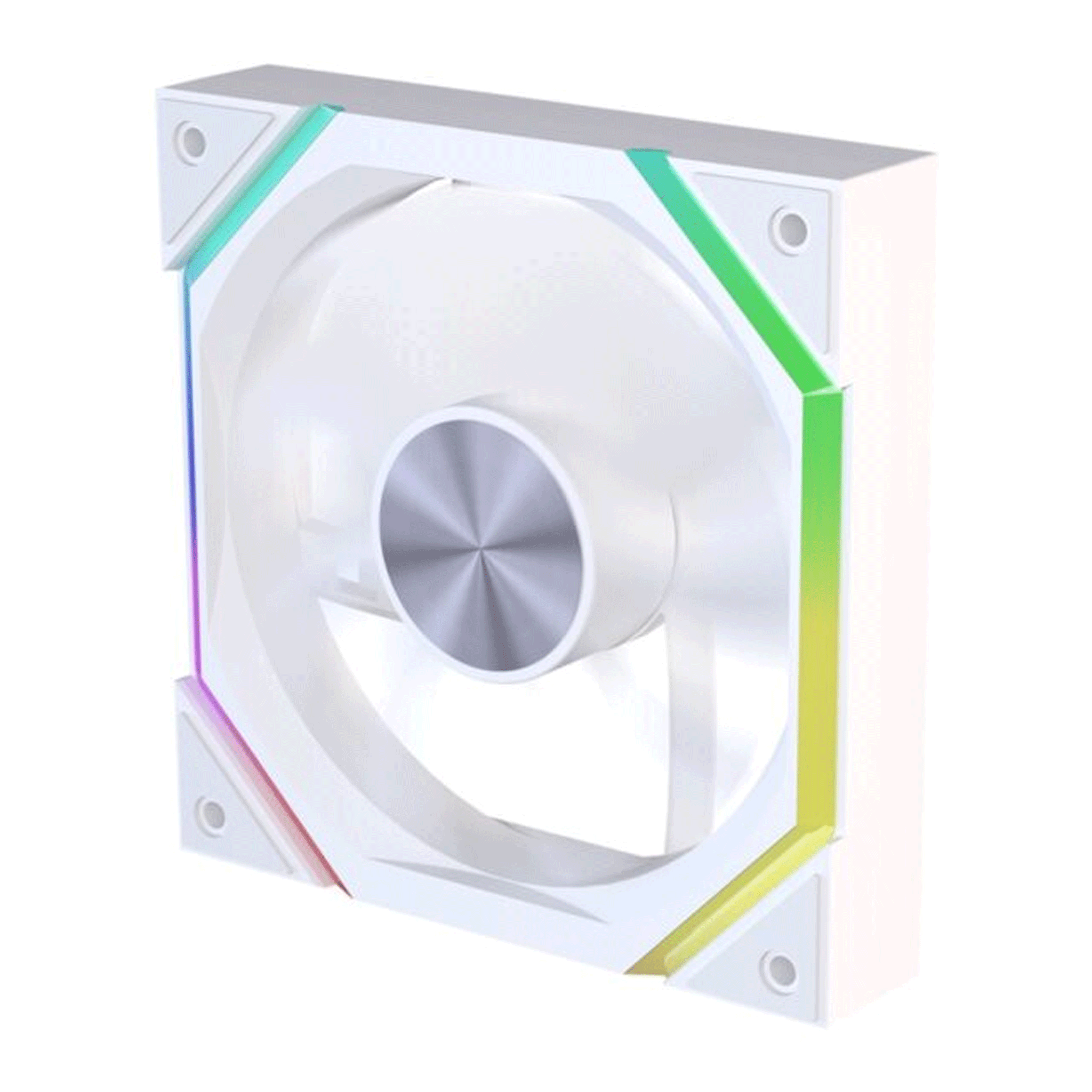 Quạt tản nhiệt PC Leopard Galaxy | Fan lẻ 120mm, ARGB, Gió ngược, Trắng - Ảnh 1