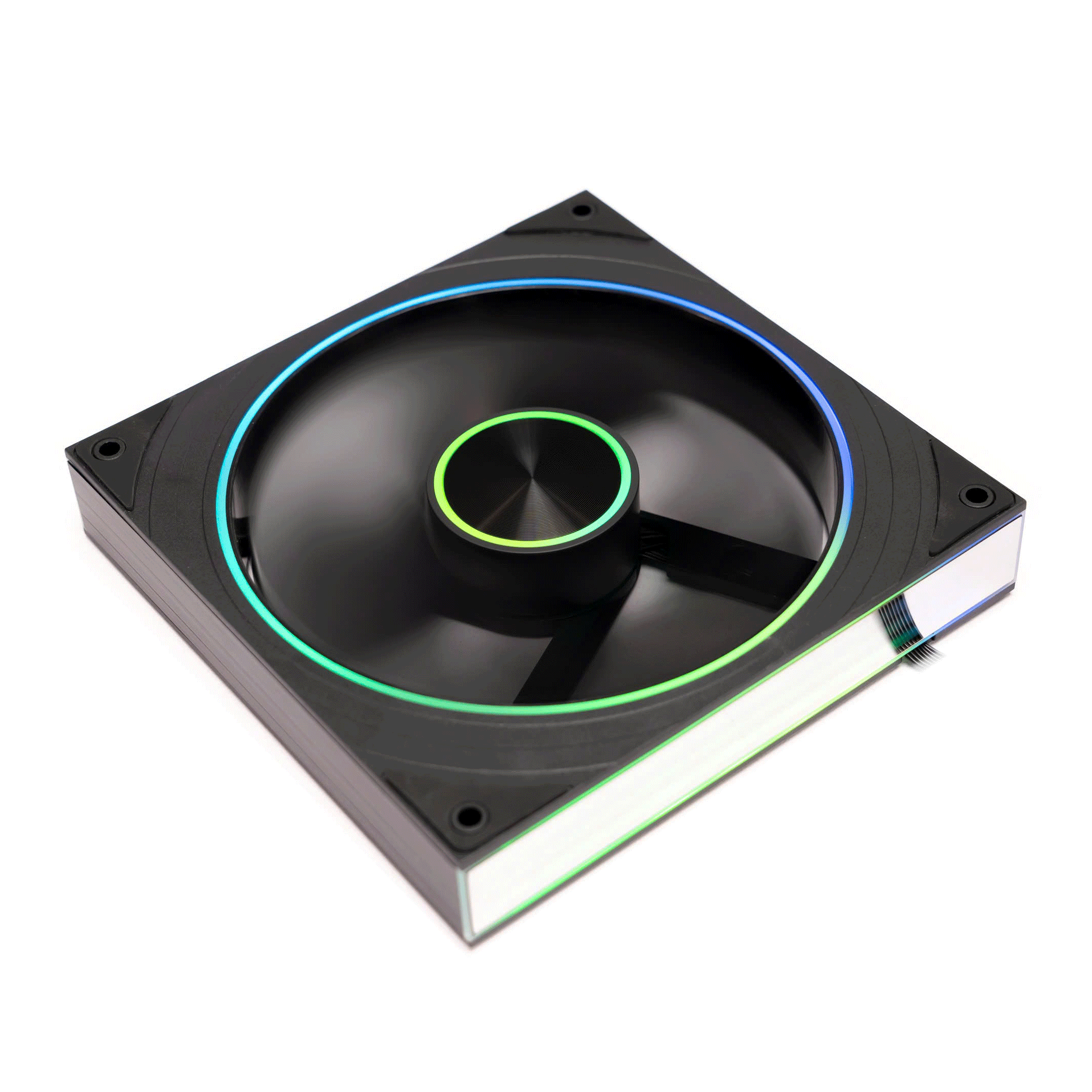 Quạt tản nhiệt PC Leopard TransWarp | Fan lẻ 140mm, ARGB, Gió ngược, Đen - Ảnh 2