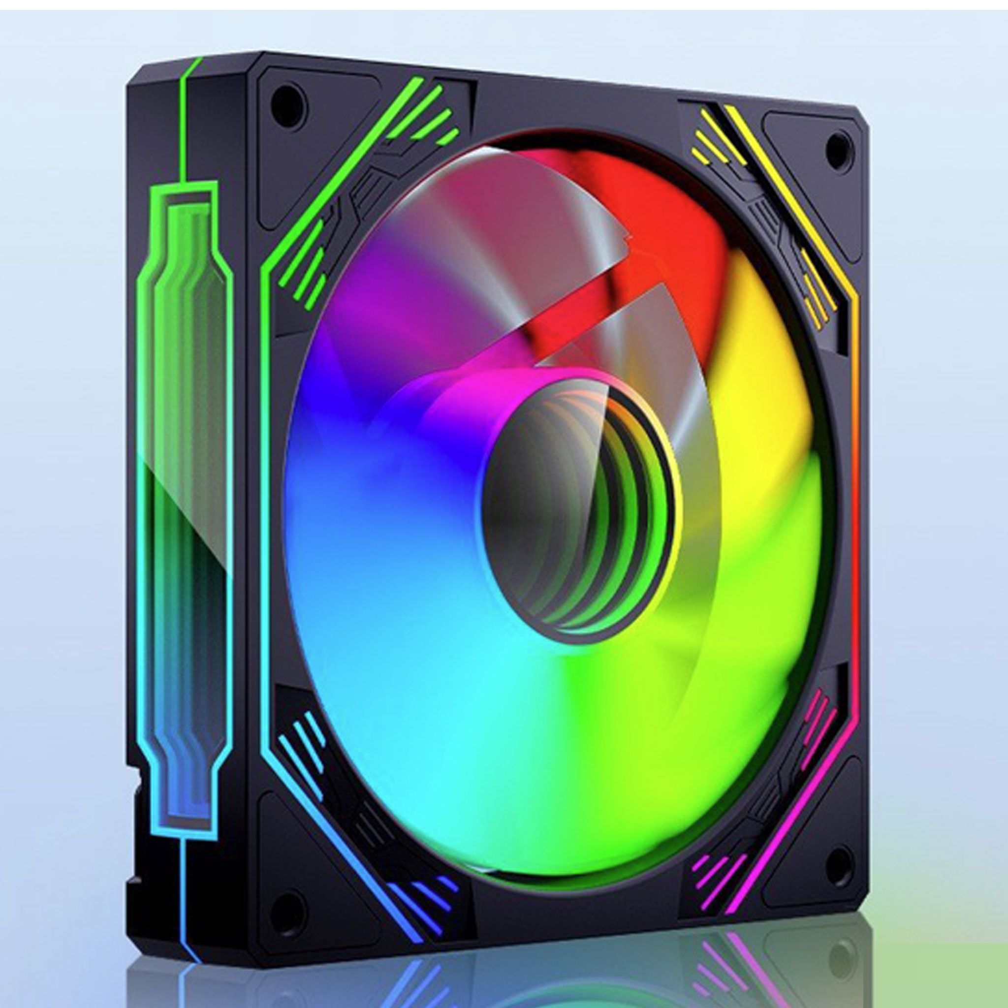 Quạt tản nhiệt PC Redmoon F3 | Kit 5 fan 120mm, RGB, Đen - Ảnh 2