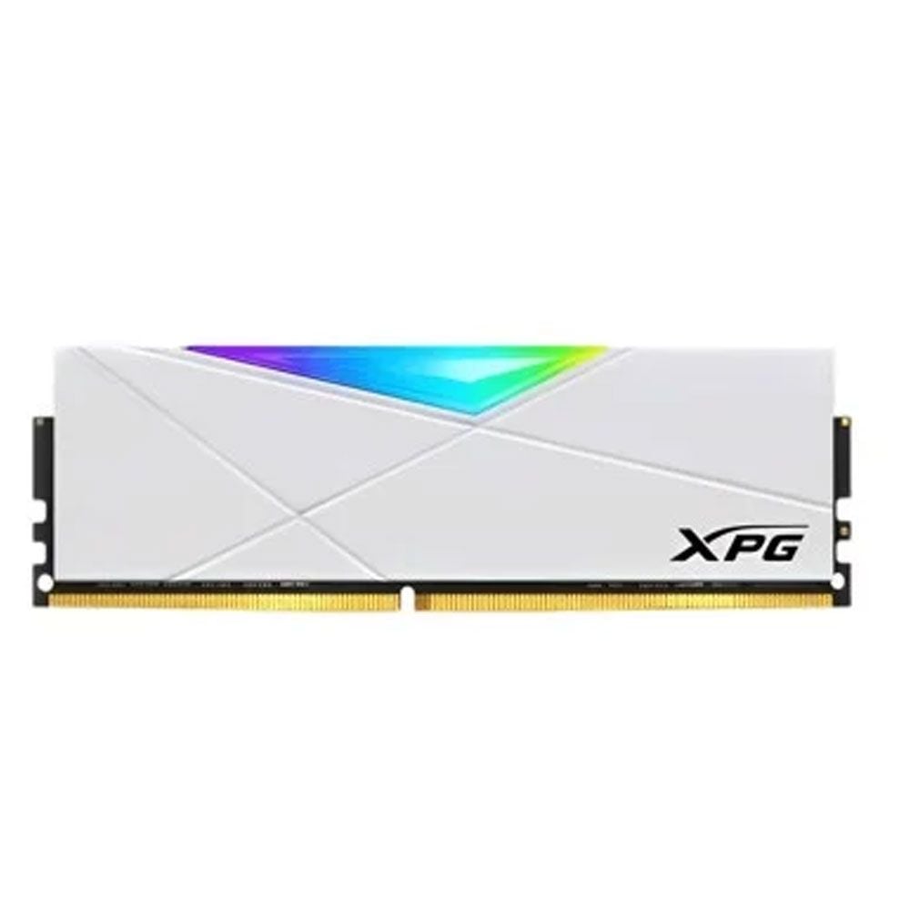 RAM PC XPG Spectrix D50 8GB RGB DDR4 White | (1x8GB), 3200MHz, Intel/AMD - Ảnh 1