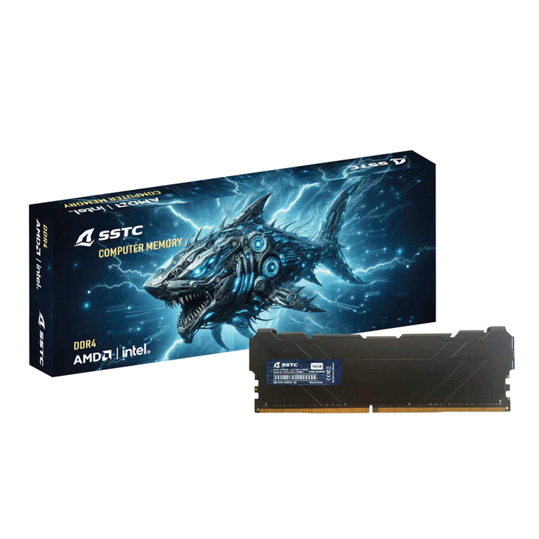 Ram SSTC 16G DDR4 3200MHz C22 1.2V AMD/Intel (U3200A-C22) - Ảnh 2