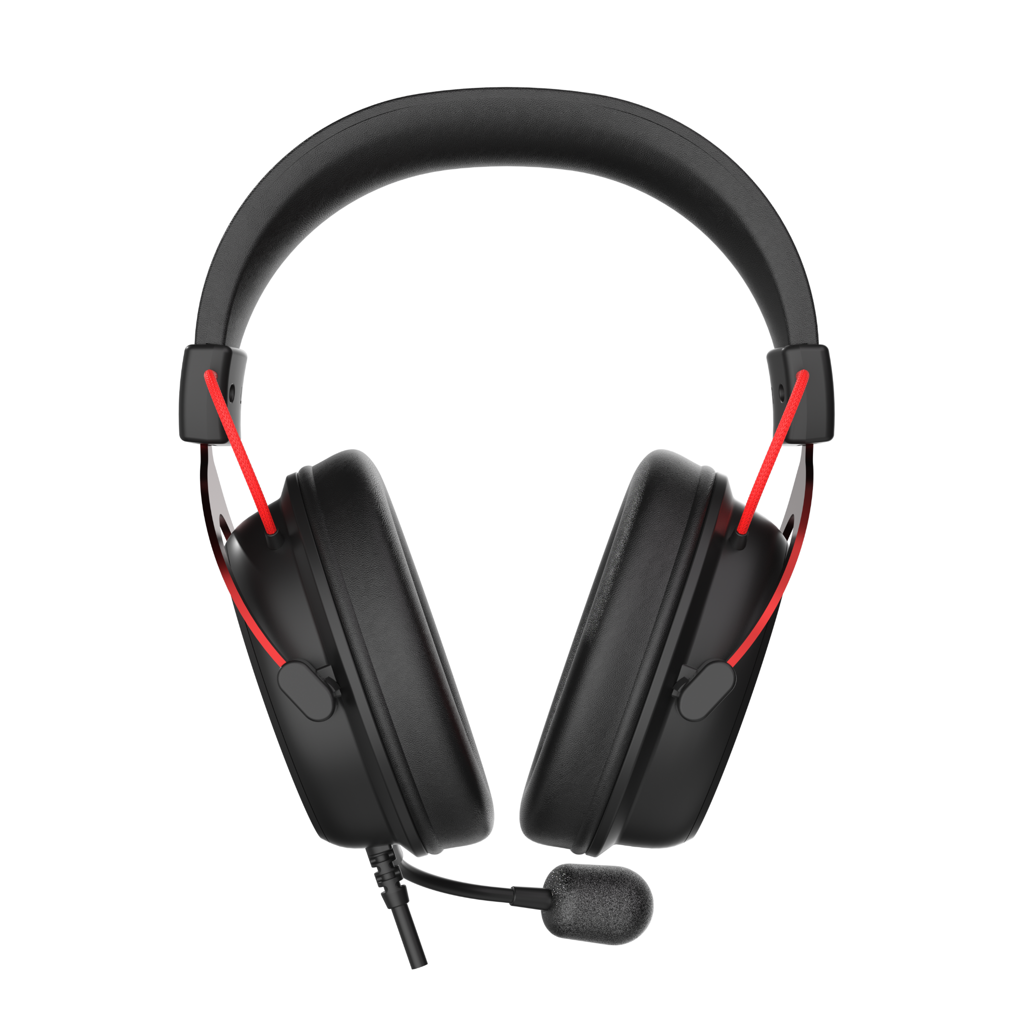 Tai nghe gaming Dare-U EH925 MAX | Có dây, Black Red - Ảnh 4