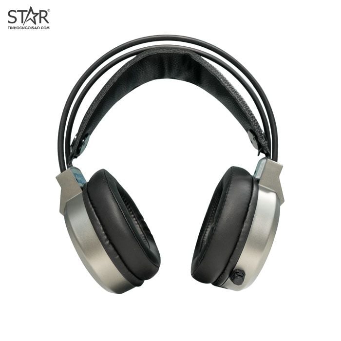Tai nghe Gaming Eaglend Q6 Iron | Có dây, Over Ear, LED, Đen Xám - Ảnh 3