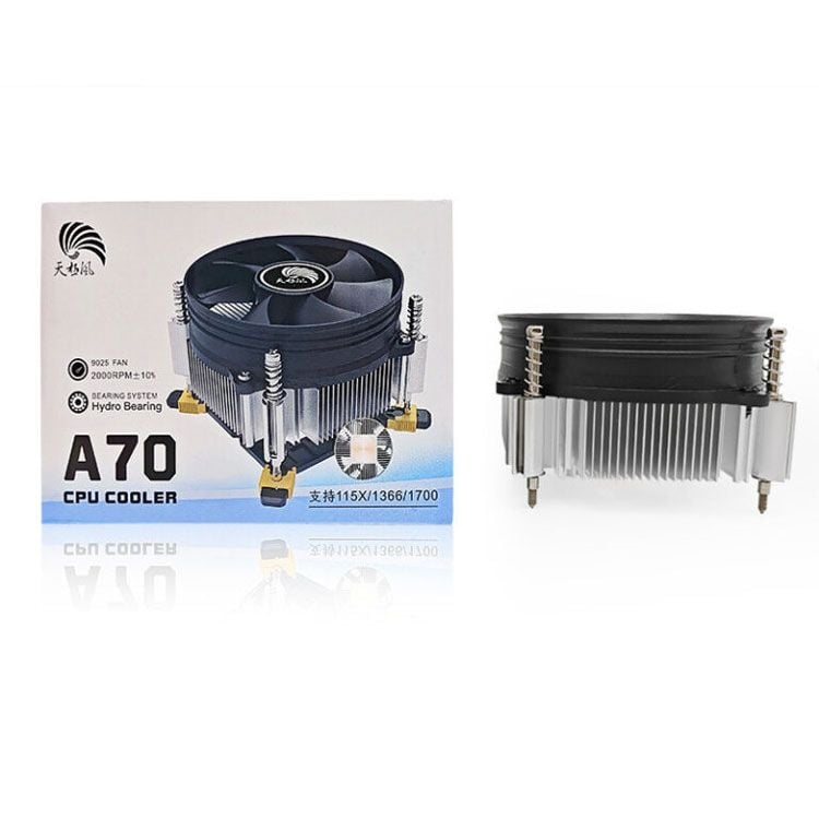 Tản Nhiệt CPU Coolerplus A70 | Fan 92cm (Lõi Đồng) (Intel 1700, 1200, 115X) - Ảnh 2