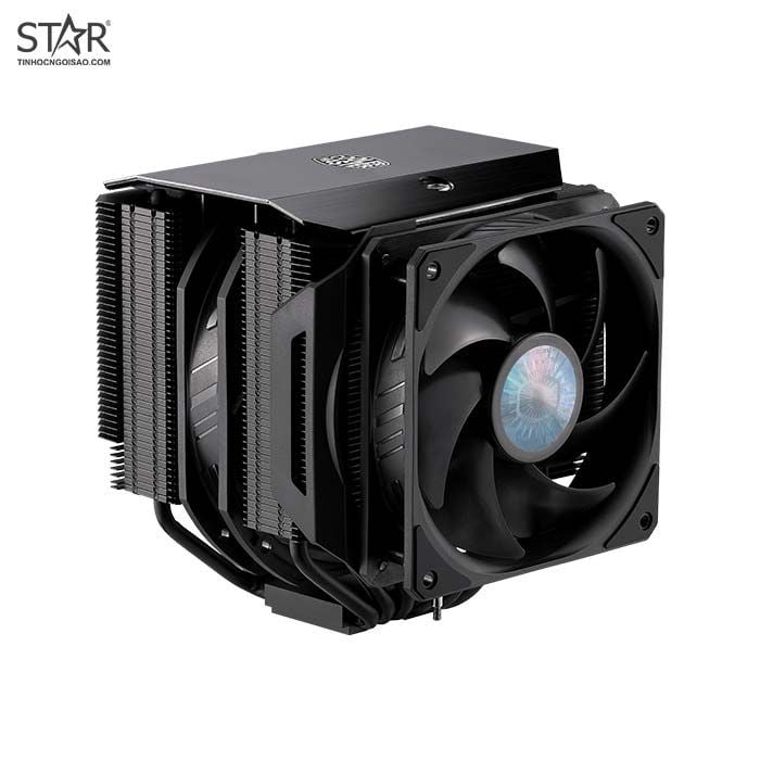 Tản nhiệt khí Cooler Master MasterAir MA624 Stealth | ARGB, Đen - Ảnh 1