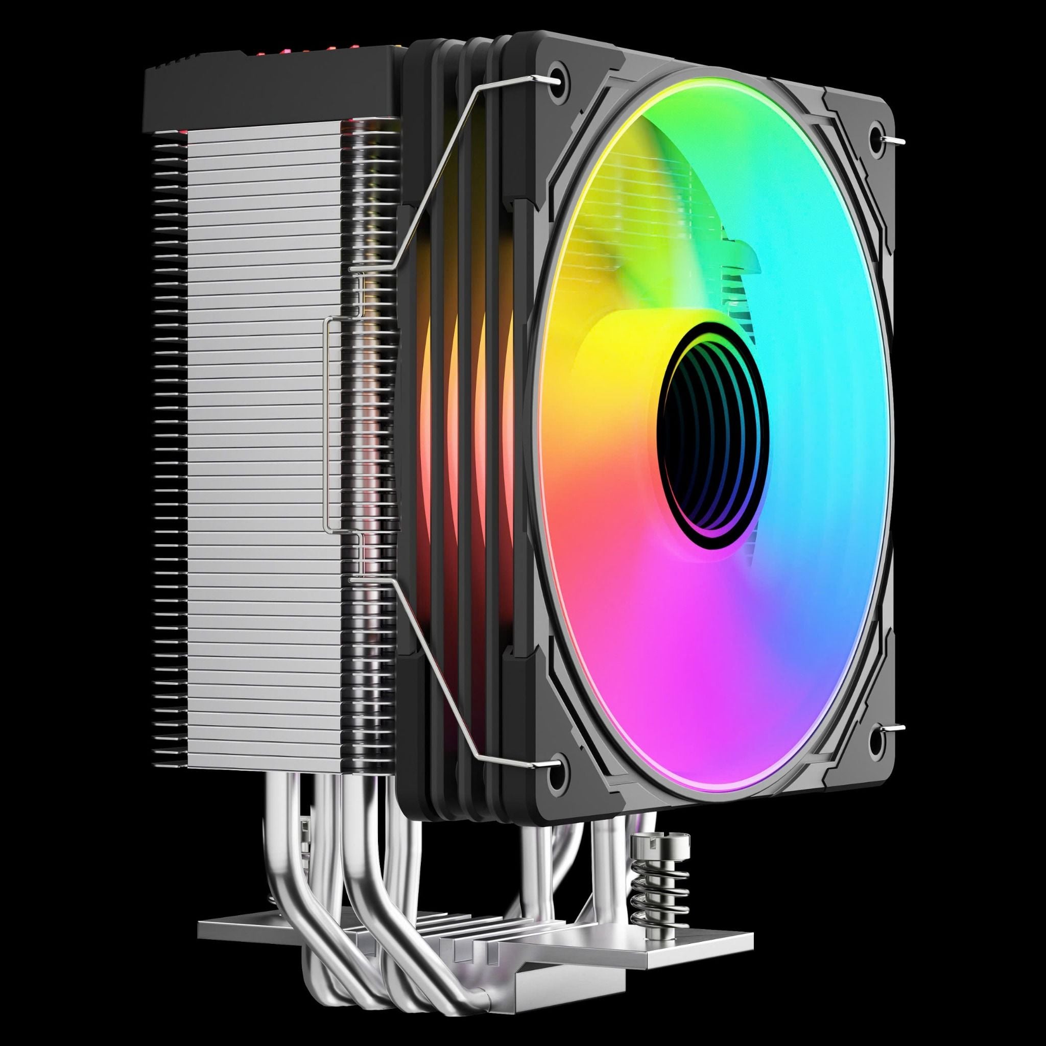 Tản nhiệt khí CoolMoon GT400 | ARGB Display, Đen - Ảnh 4