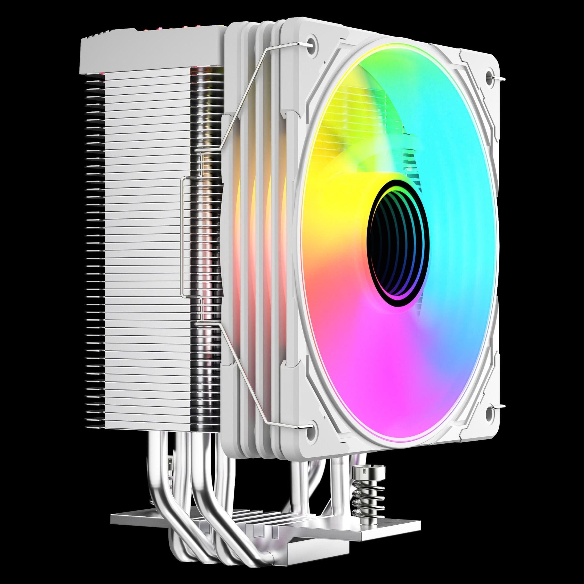 Tản nhiệt khí CoolMoon GT400 | ARGB Display, Trắng - Ảnh 4