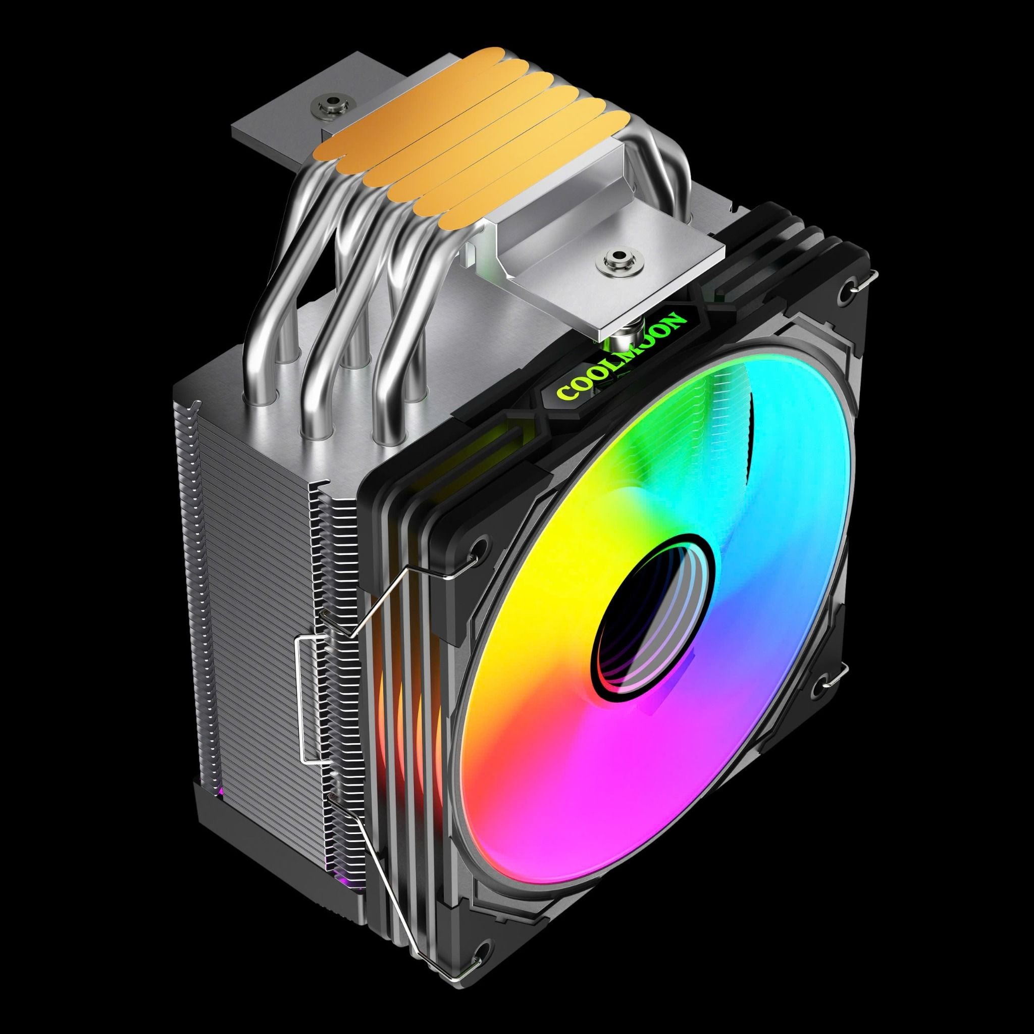 Tản nhiệt khí CoolMoon GT600 | ARGB Display, Đen - Ảnh 4
