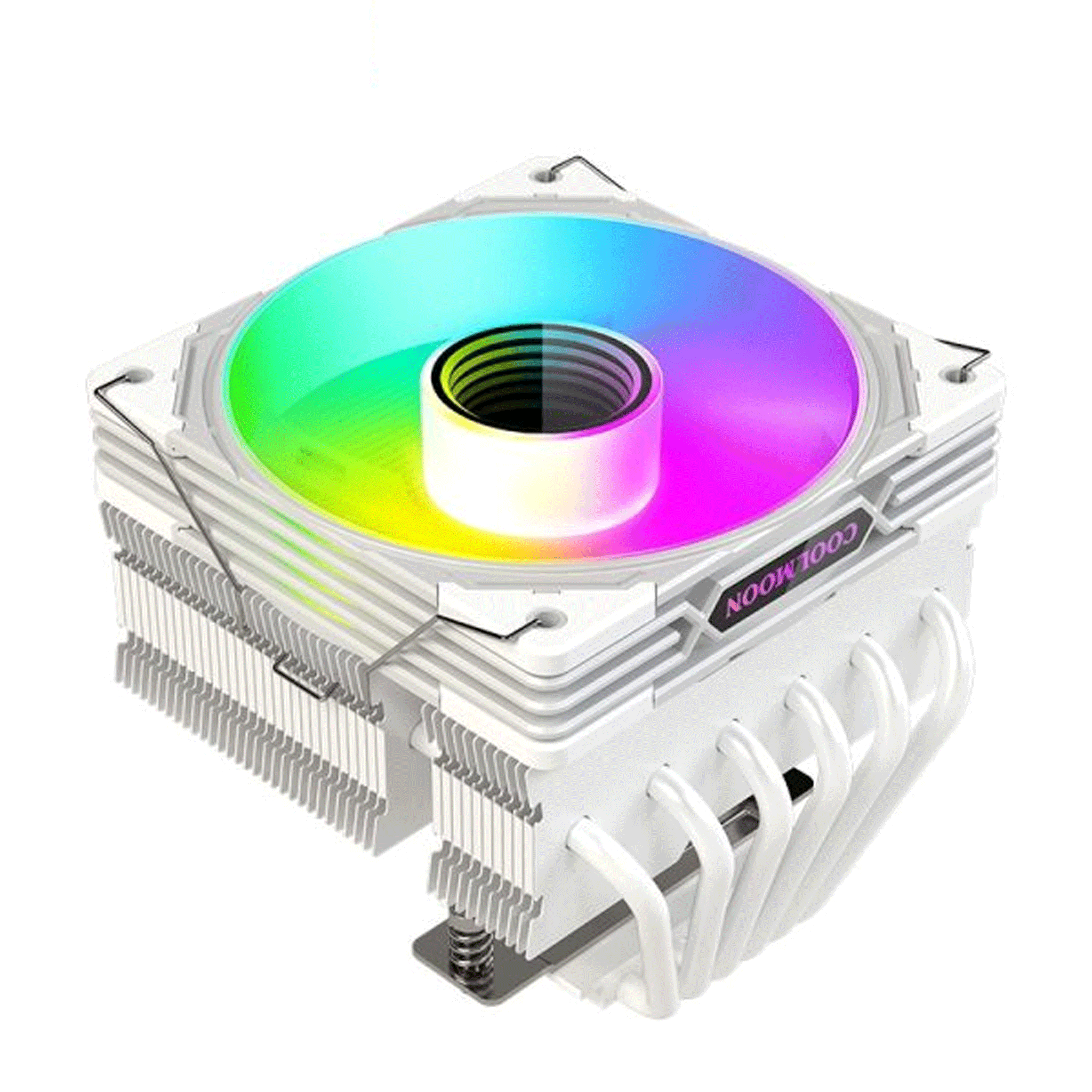 Tản nhiệt khí CoolMoon T600 TopDown | Trắng - Ảnh 1