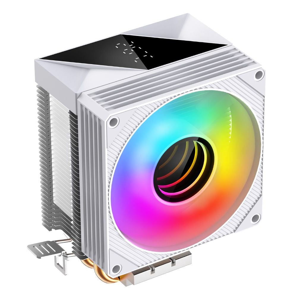 Tản nhiệt khí Leopard KF200 DGT White | RGB, Trắng - Ảnh 1