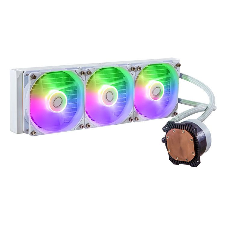 Tản nhiệt nước Cooler Master MasterLiquid 360L Core White | ARGB, Trắng - Ảnh 2