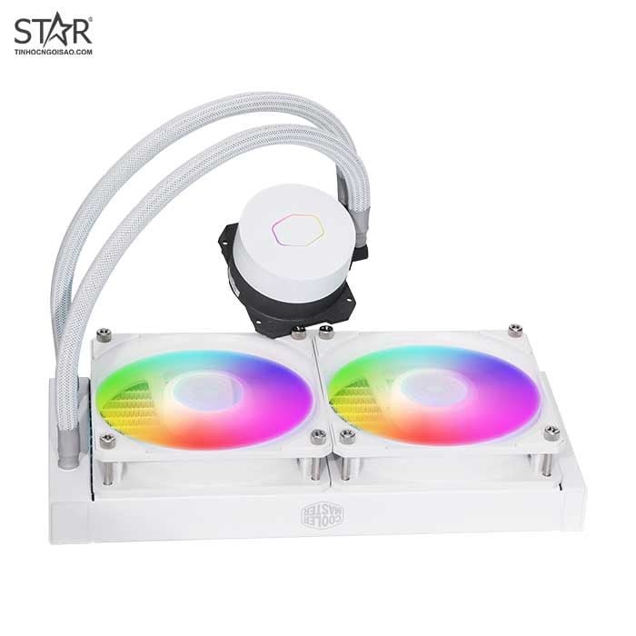 Tản nhiệt nước Cooler Master MasterLiquid ML240L V2 White | ARGB, Trắng - Ảnh 3