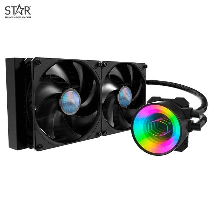 Tản nhiệt nước Cooler Master MasterLiquid ML280 MIRROR | ARGB, Đen - Ảnh 1