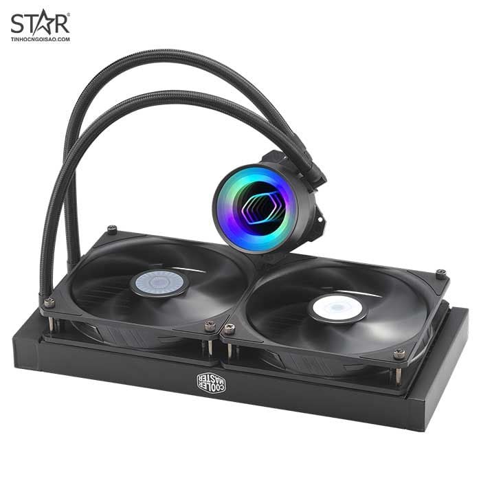 Tản nhiệt nước Cooler Master MasterLiquid ML280 MIRROR | ARGB, Đen - Ảnh 3
