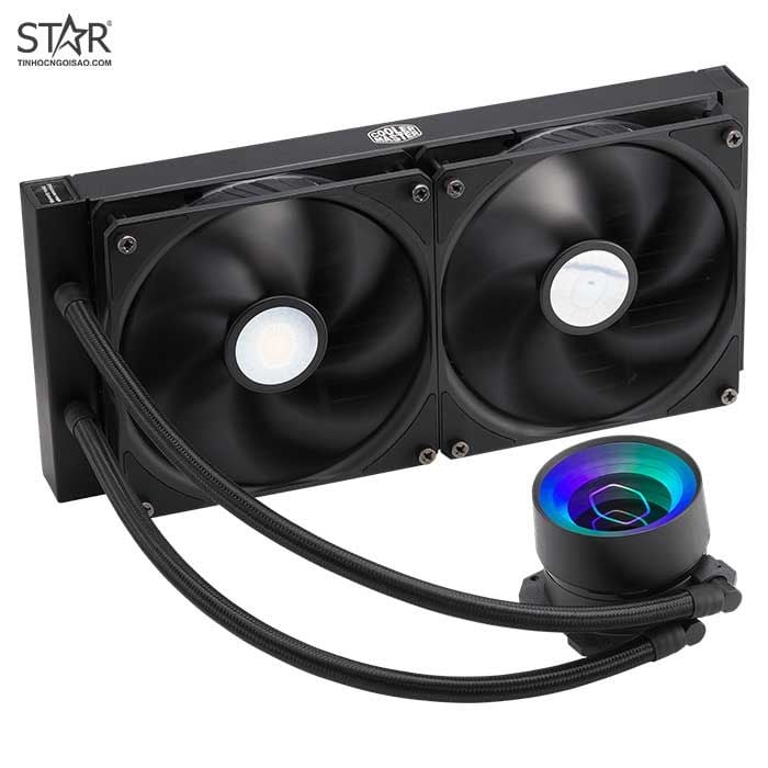 Tản nhiệt nước Cooler Master MasterLiquid ML280 MIRROR | ARGB, Đen - Ảnh 4