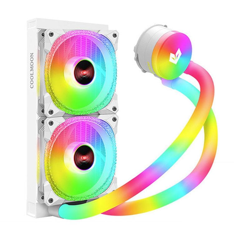 Tản nhiệt nước Coolmoon Aosor AS240 | RGB, Trắng - Ảnh 3
