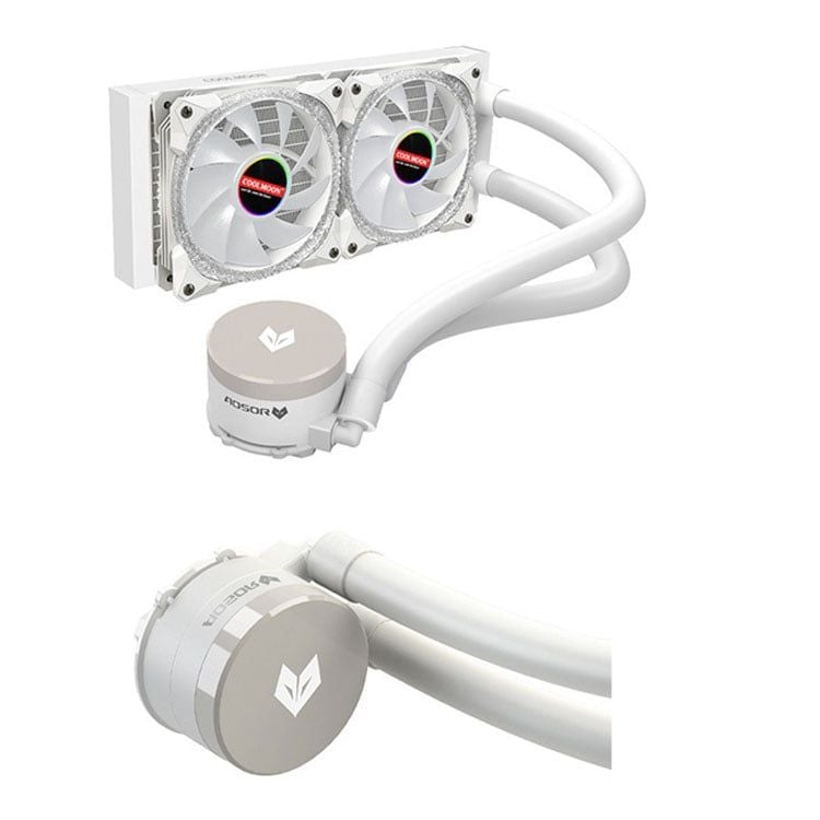 Tản nhiệt nước Coolmoon Aosor AS240 | RGB, Trắng - Ảnh 4