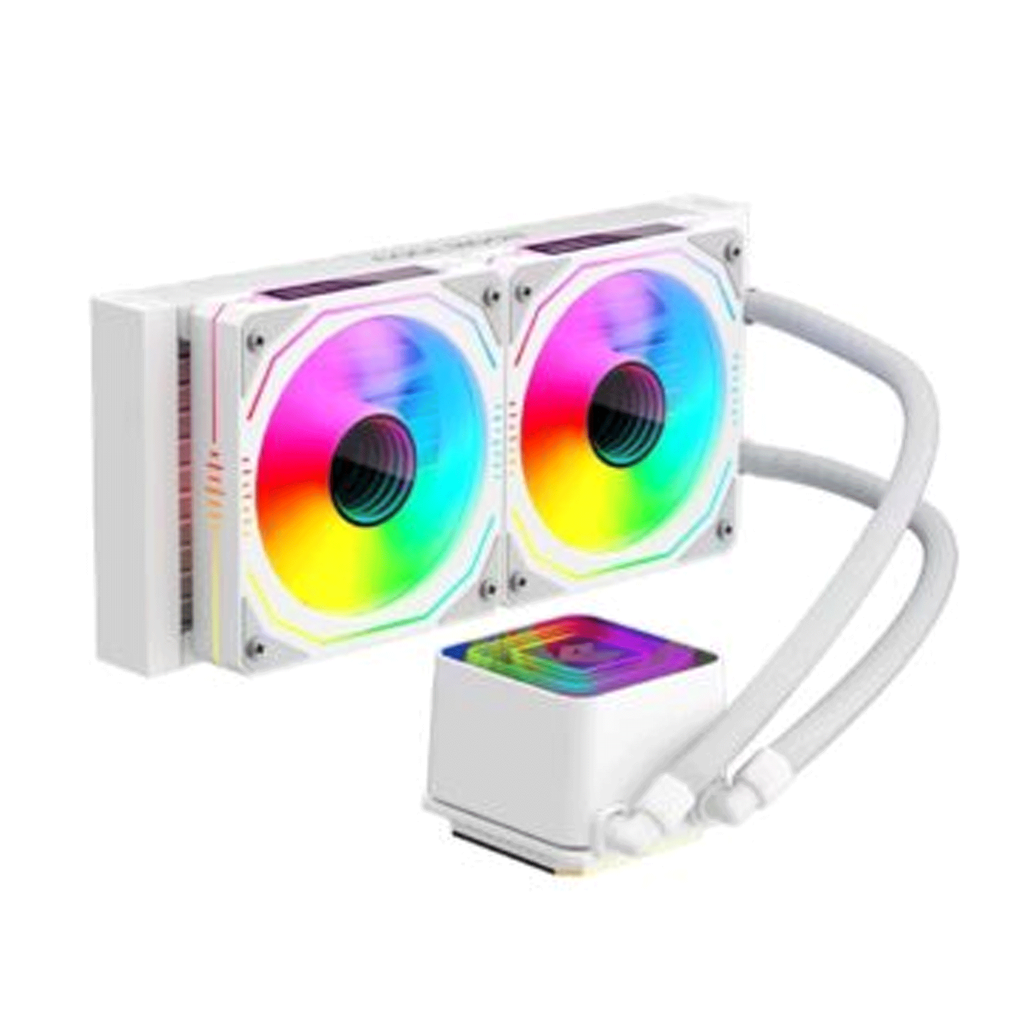 Tản nhiệt nước Coolmoon Glacier 240 | ARGB, Trắng - Ảnh 1