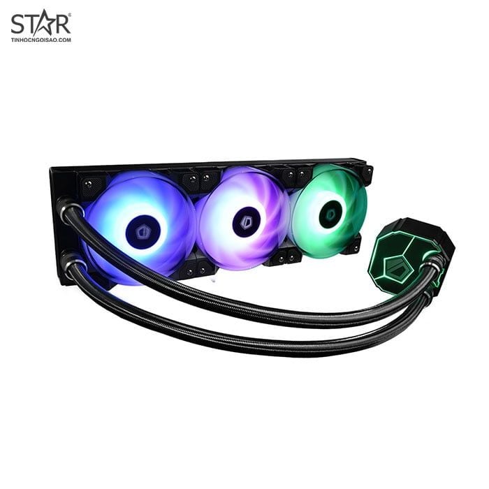 Tản nhiệt nước ID-Cooling DASHFLOW 360 | RGB, Đen - Ảnh 1