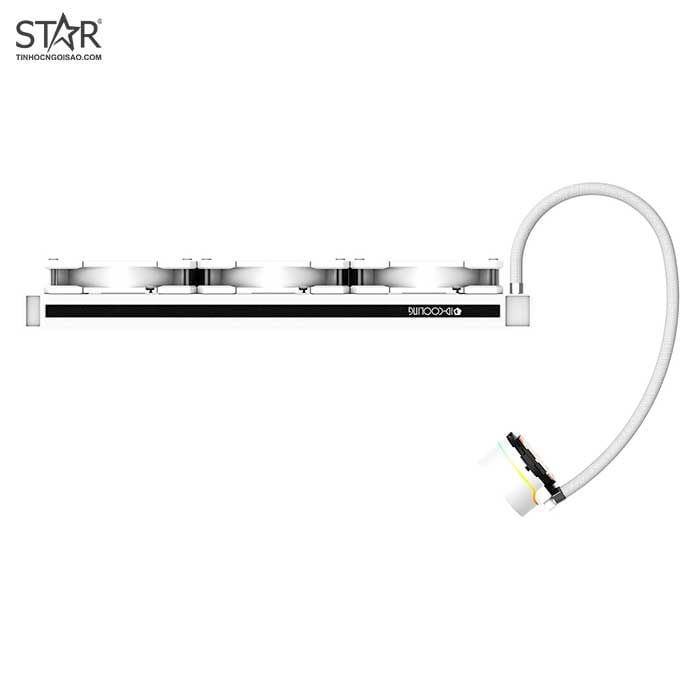 Tản nhiệt nước ID-Cooling ZOOMFLOW 360-XT SNOW | ARGB, Trắng - Ảnh 3