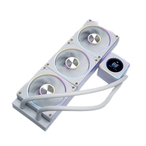 Tản nhiệt nước Leopard AstroBeat 360 White | ARGB Display, Trắng - Ảnh 1
