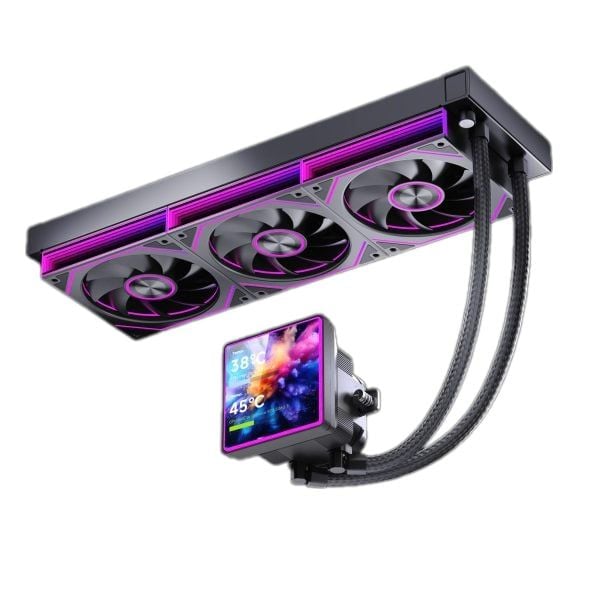 Tản nhiệt nước Leopard Pro Flow 360 SE ARGB LCD | 360mm, ARGB, LCD, Đen - Ảnh 1