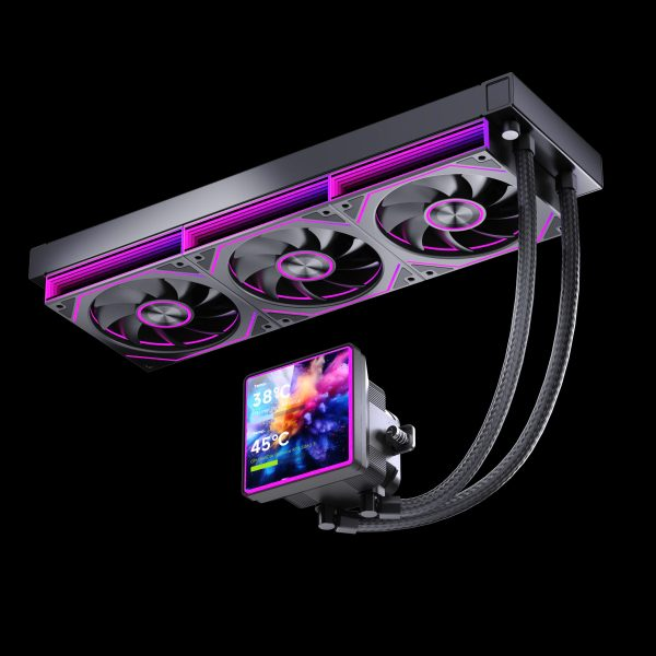 Tản nhiệt nước Leopard Pro Flow 360 SE ARGB LCD | 360mm, ARGB, LCD, Đen - Ảnh 2