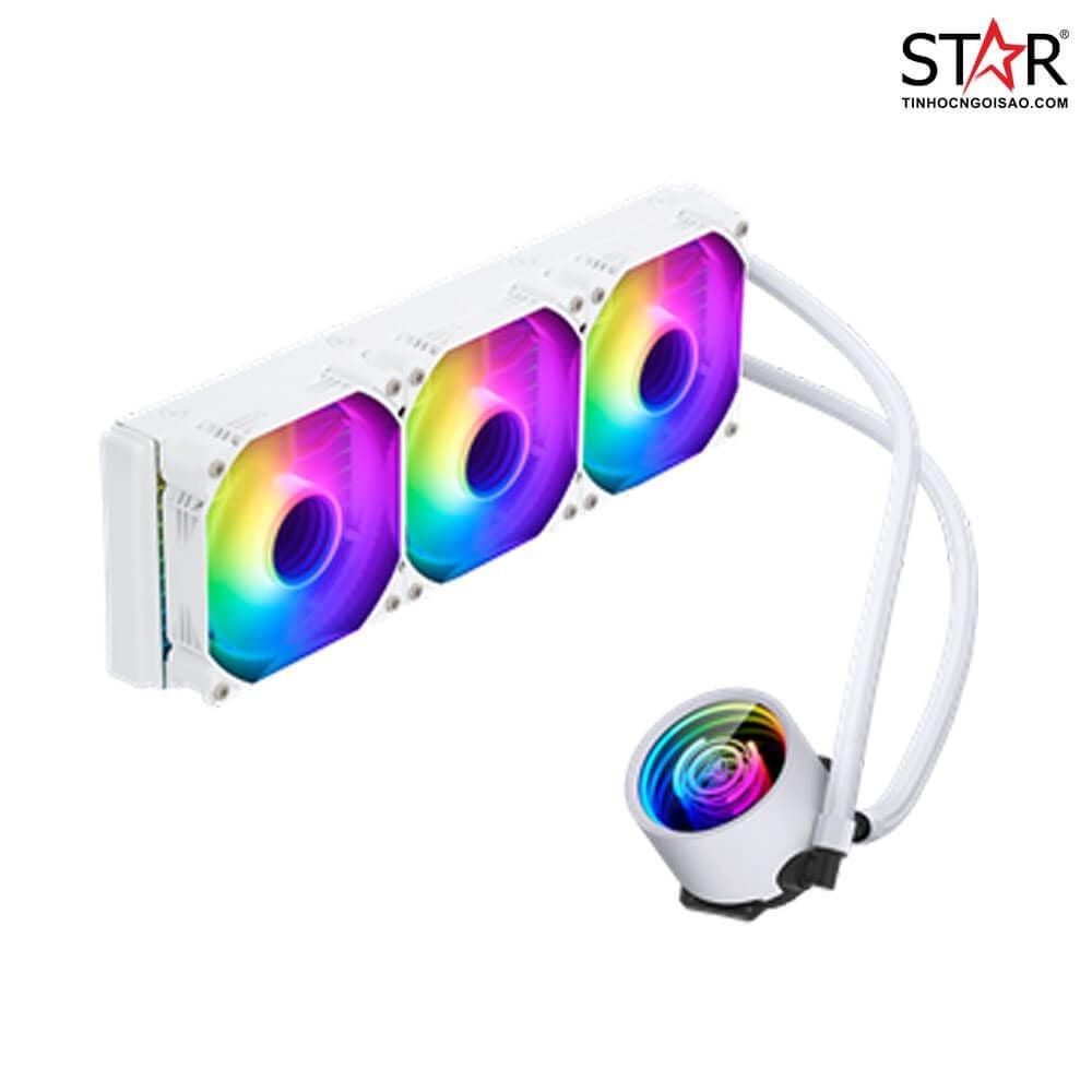 Tản nhiệt nước Segotep Be Iced II 360 White | ARGB, Trắng - Ảnh 1