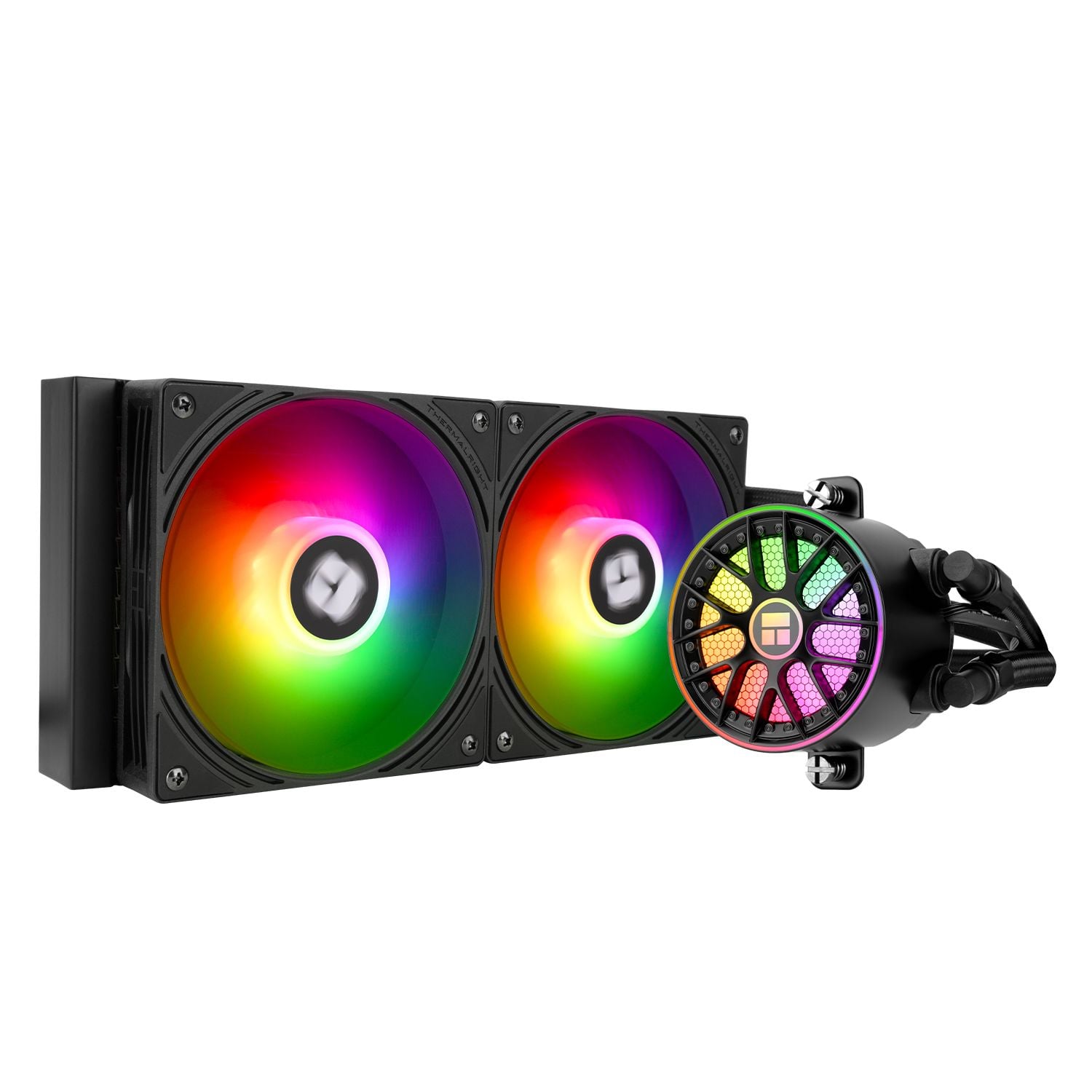 Tản nhiệt nước Thermalright Aqua Elite V6 240 Black | ARGB, Đen - Ảnh 1