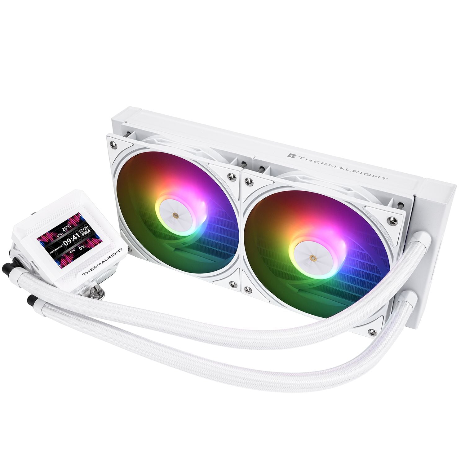 Tản nhiệt nước Thermalright Frozen Warframe 240 SE White | ARGB, Trắng - Ảnh 2