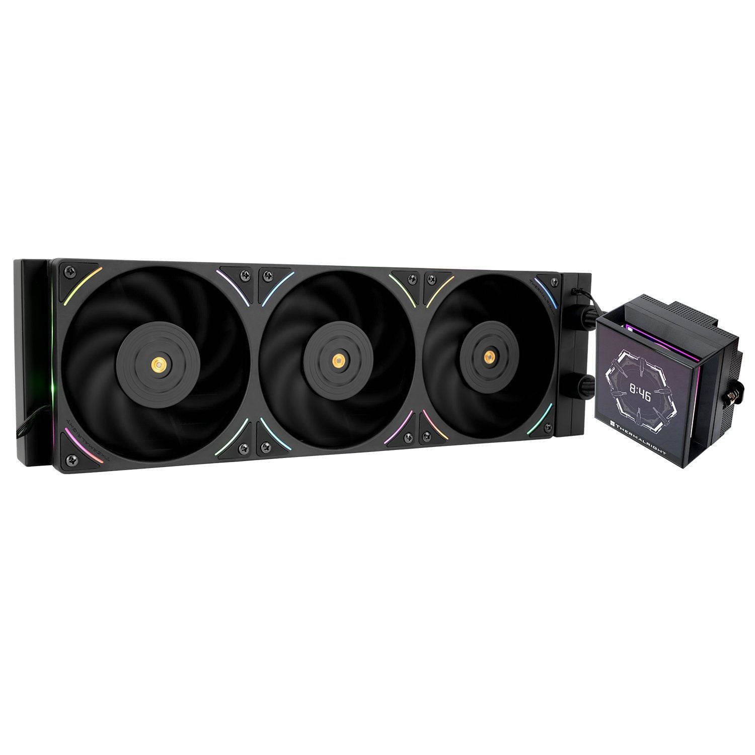 Tản nhiệt nước Thermalright Hyper Vision 360 UB | ARGB Display, Đen - Ảnh 2