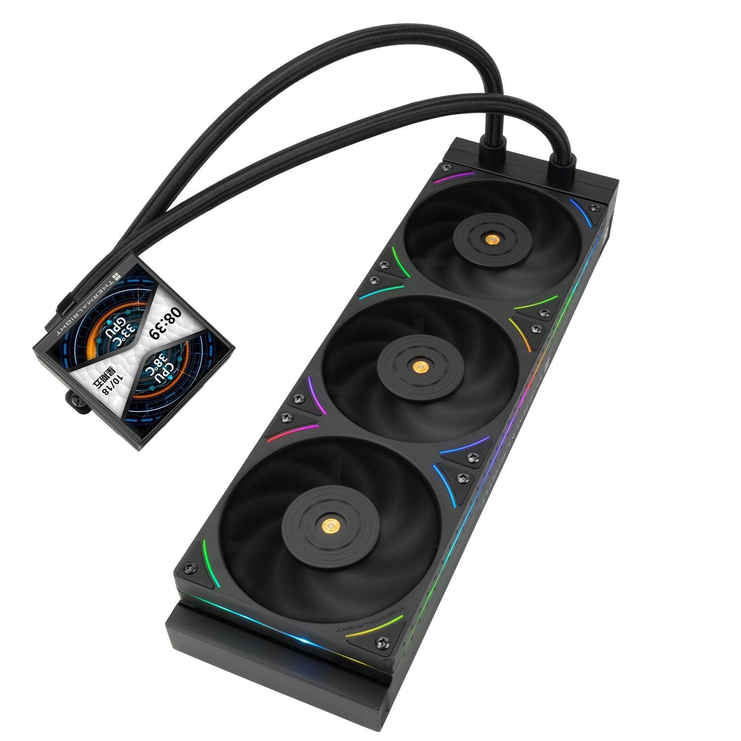 Tản nhiệt nước Thermalright Hyper Vision 360 UB | ARGB Display, Đen - Ảnh 3