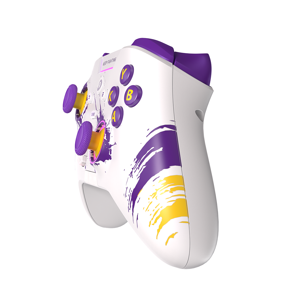 Tay cầm Game Dare-U H105 - Trắng | Triple mode: USB cable + 2.4G + Bluetooth - Ảnh 2