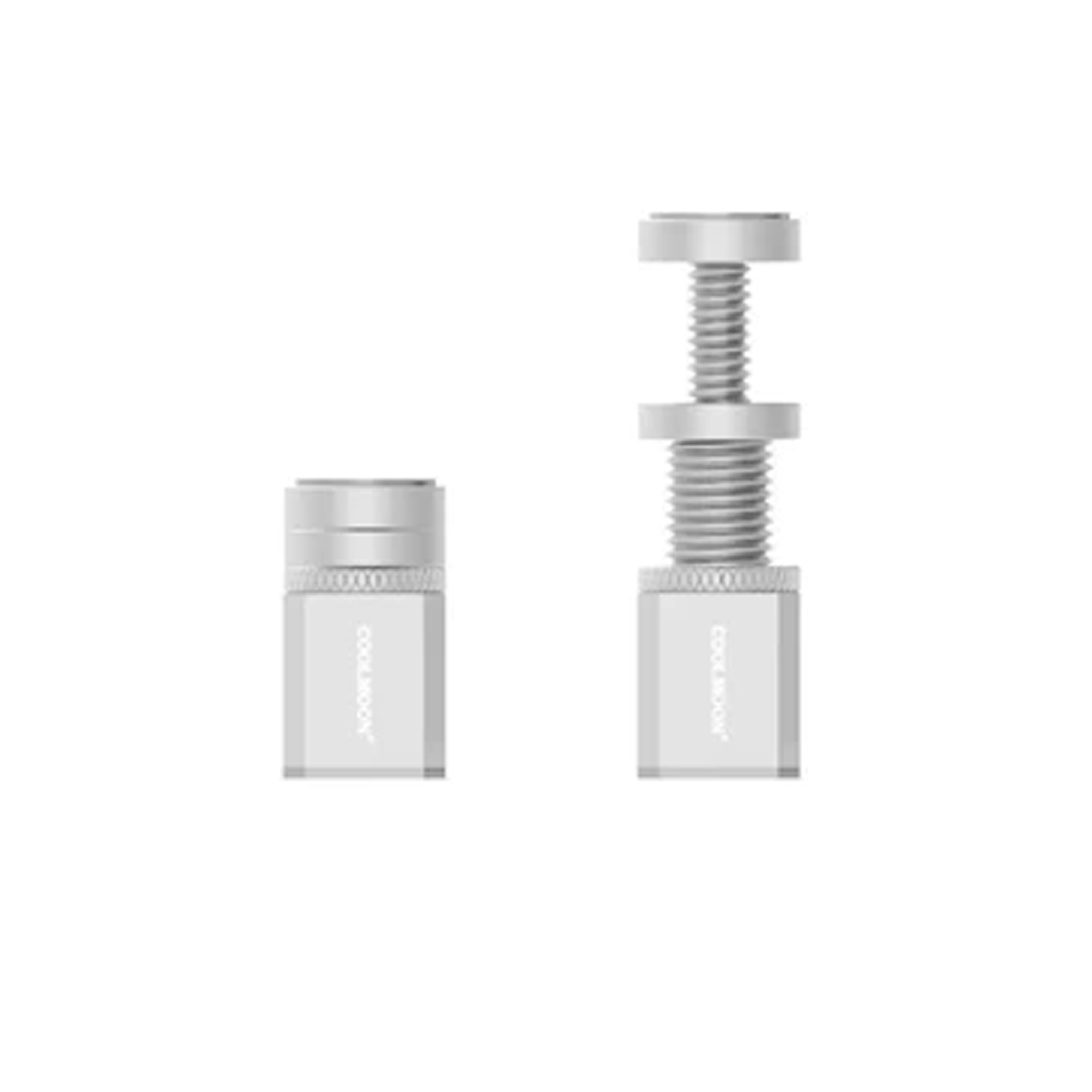 Thanh đỡ VGA Coolmoon Hifrost H5 Short Silver | Đế nam châm (Chiều Cao 28mm - 50mm) - Ảnh 1