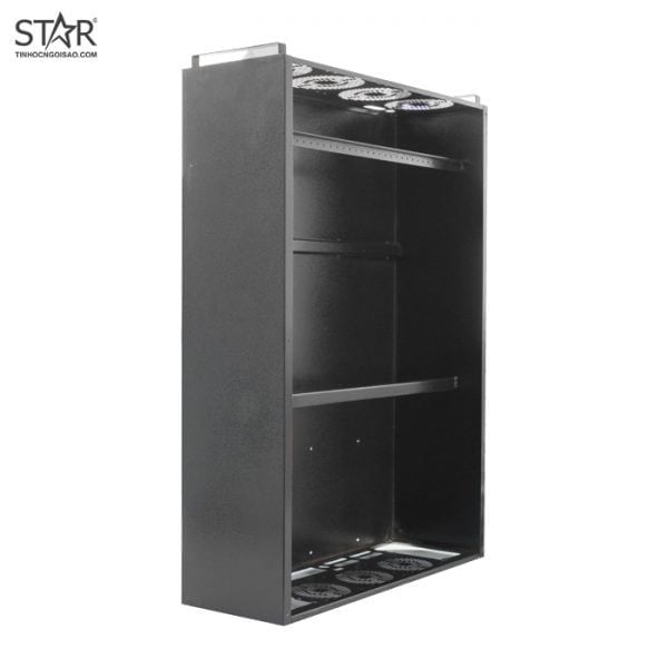 Thùng máy Bitcoin 4U 4U2 (4 Fan – Lắp 8 VGA) - Ảnh 1