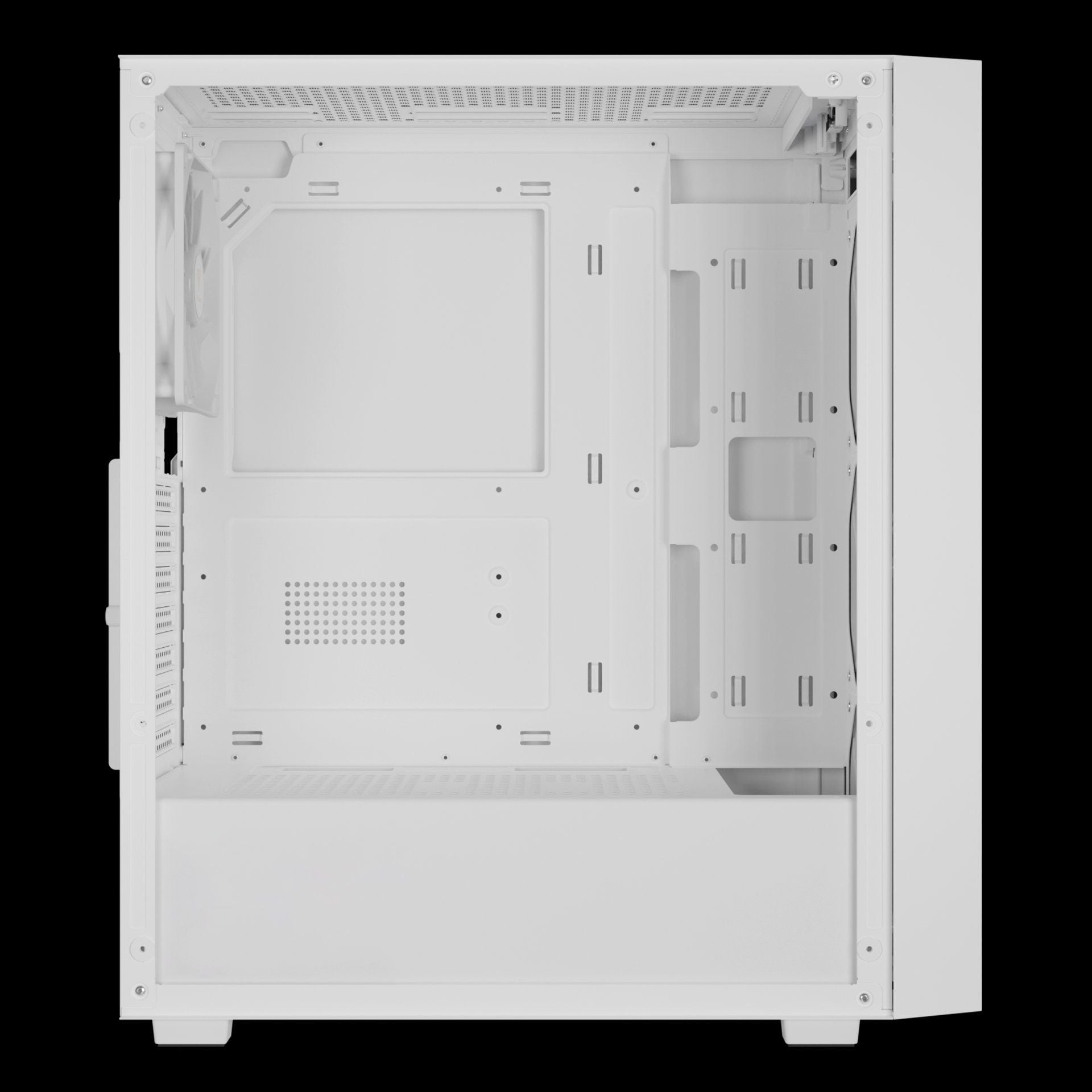 Thùng máy Gamdias Aura GC2 Elite ARGB F-ATX (Kèm Sẵn 4F ARGB) - Trắng - Ảnh 4