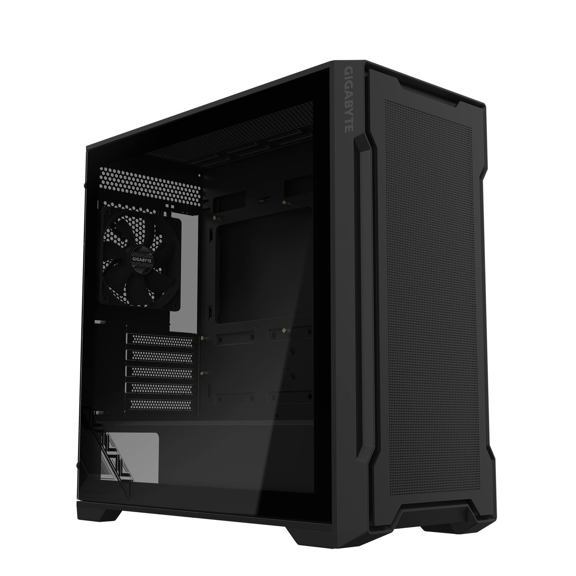 Thùng máy Gigabyte C102 Glass (GB-C102G) - Black - Ảnh 1