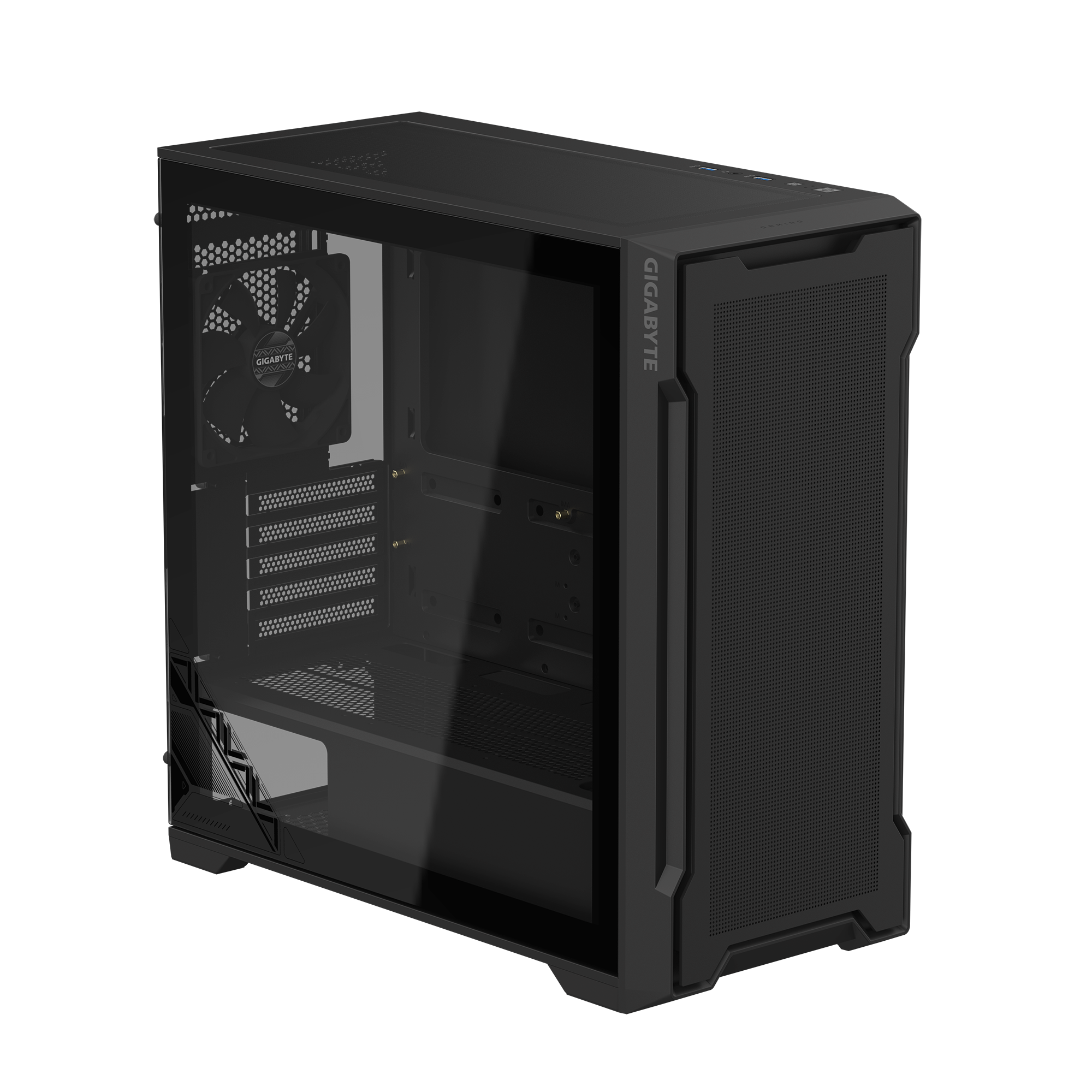 Thùng máy Gigabyte C102 Glass (GB-C102G) - Black - Ảnh 2