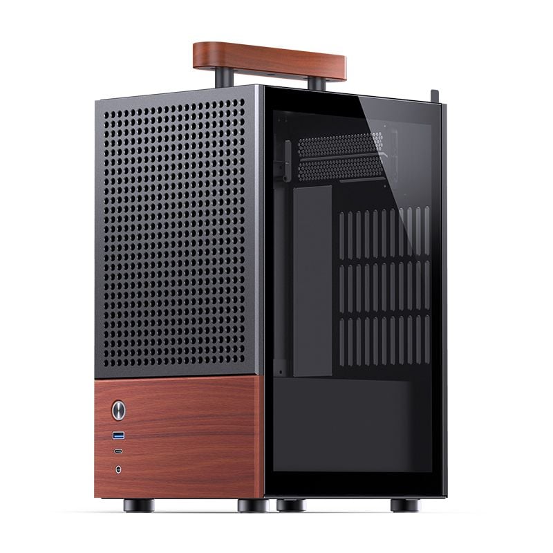 Thùng máy Jonsbo T6 Mini-ITX - Đen - Ảnh 1