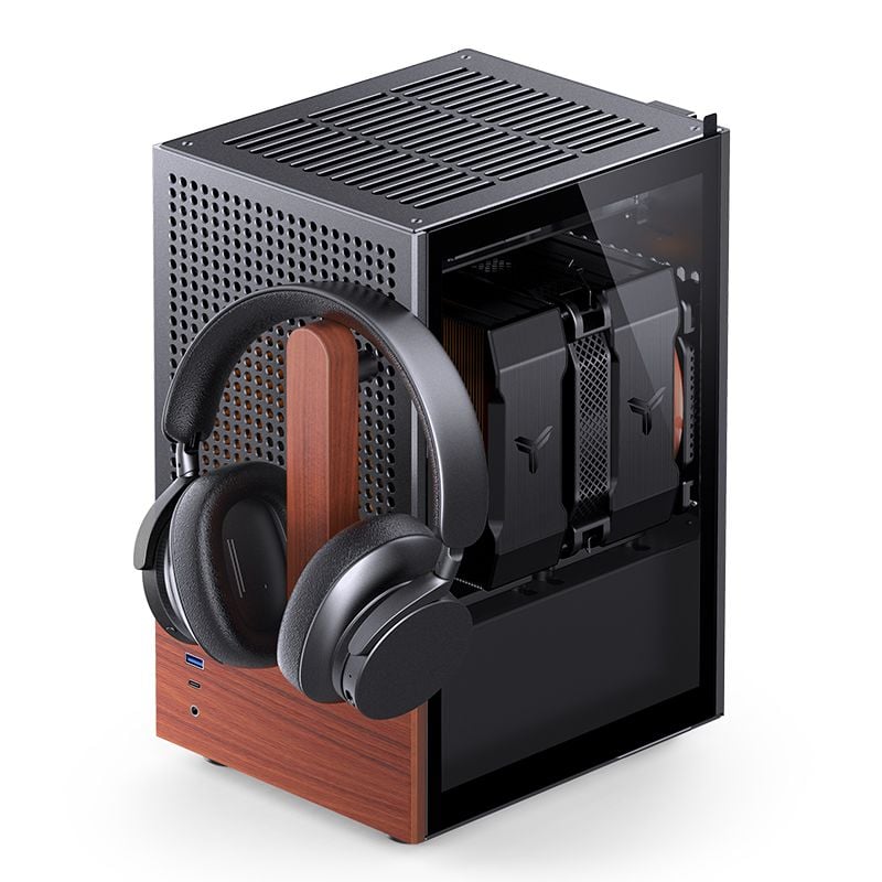 Thùng máy Jonsbo T6 Mini-ITX - Đen - Ảnh 4