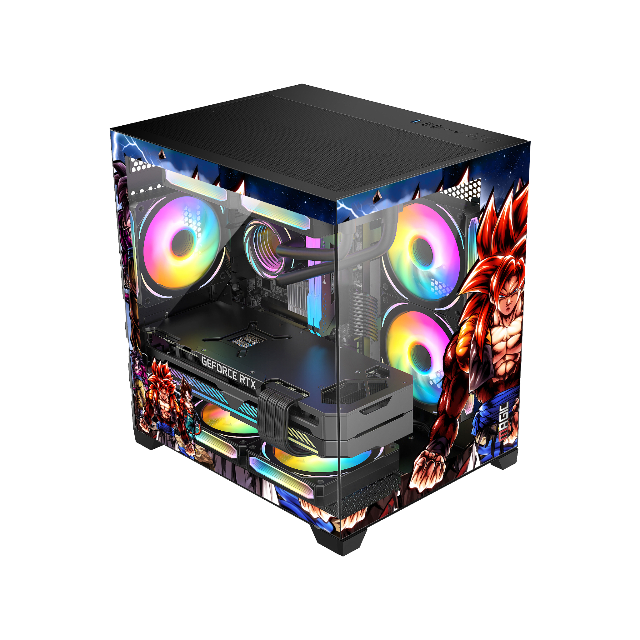 Thùng máy Magic AquaM ULTra Songoku (Small M-ATX) - Ảnh 3