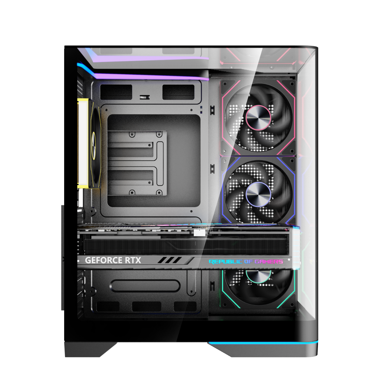 Thùng máy MIK G8 Nova X (F-ATX) Trần Kính (Không kèm Fan) - Ảnh 2