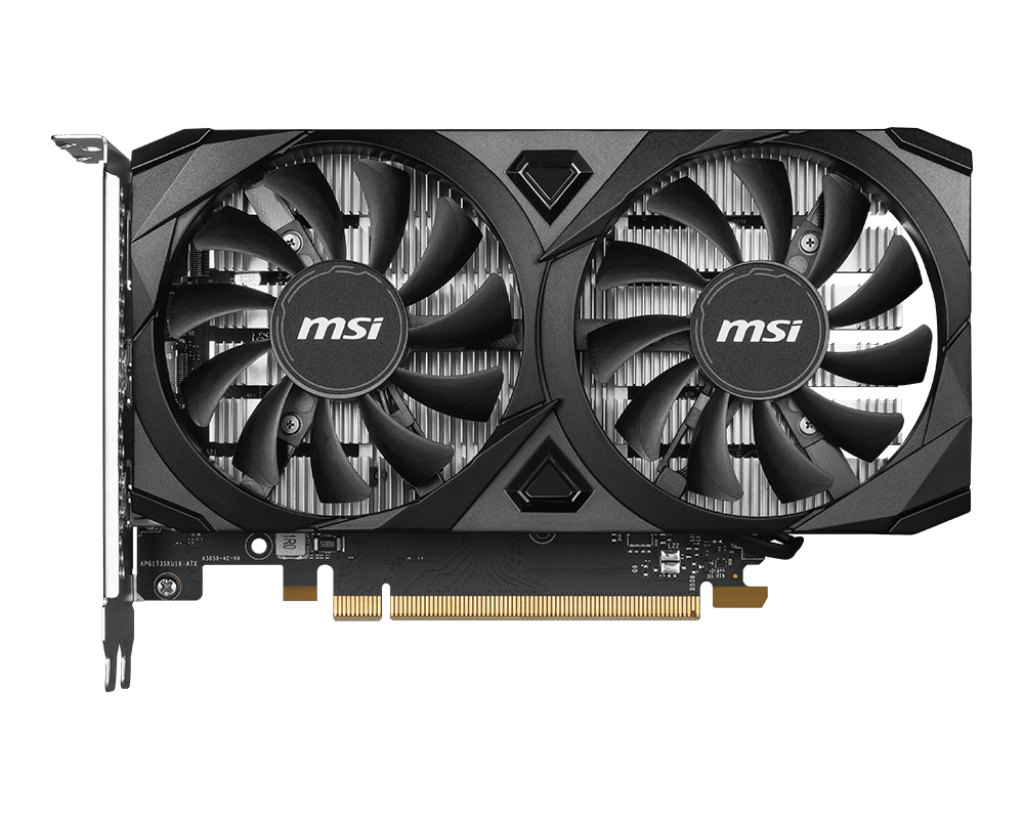 Card màn hình NVIDIA GeForce RTX 3050 MSI Ventus 2X E OC | 6GB GDDR6, 2560 CUDA, 300W - Ảnh 2