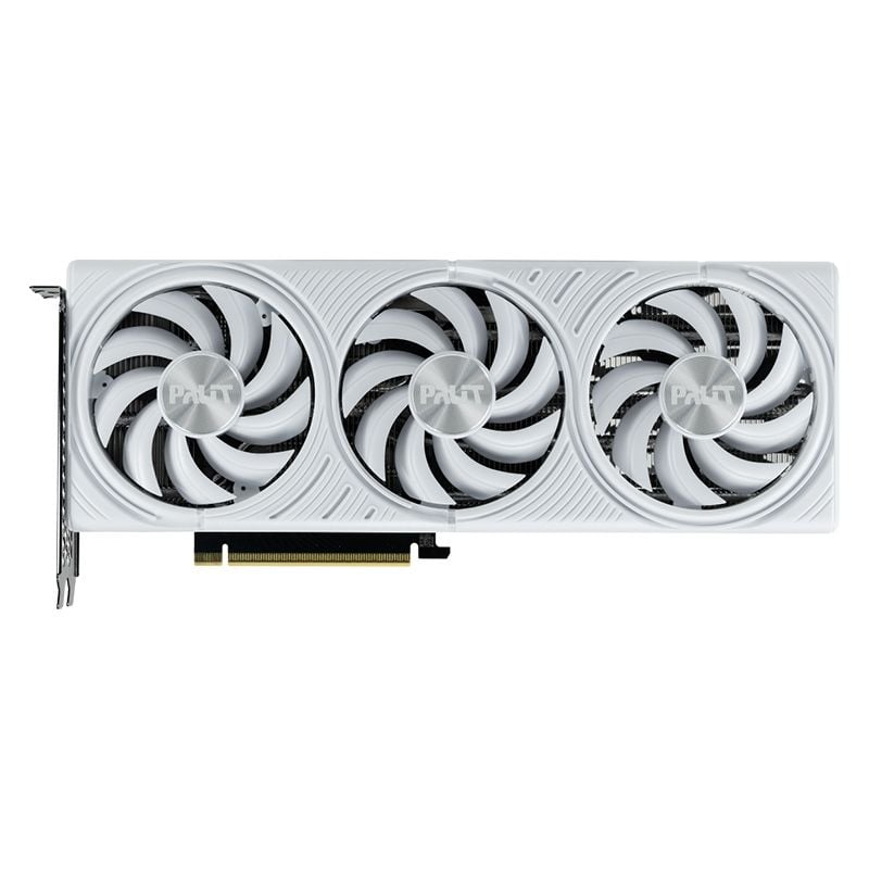 Card màn hình NVIDIA GeForce RTX 5070 Palit White OC | 12GB GDDR7, 6144 CUDA - Ảnh 3