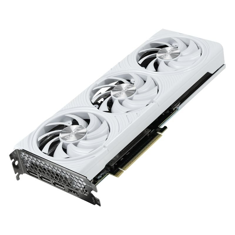 Card màn hình NVIDIA GeForce RTX 5070 Palit White OC | 12GB GDDR7, 6144 CUDA - Ảnh 4