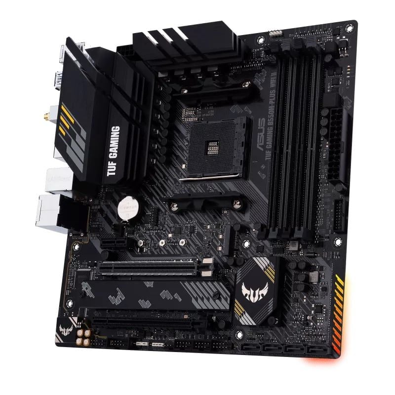 Mainboard (AMD) ASUS TUF GAMING B550M-PLUS WIFI II | AM4, mATX, 4 khe DDR4 - Ảnh 2