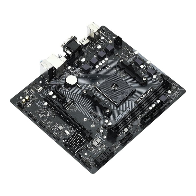 Mainboard ASRock A520M-HVS | AM4, Micro-ATX, 2 khe RAM - Ảnh 4
