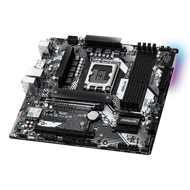 Mainboard ASRock B760M Pro-A WiFi DDR5 | LGA1700, Micro-ATX, 4 khe RAM - Ảnh 4